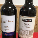 格安リオハ(Rioja)ワイン二種類をコストコで買ってきたので、比較してみると意外な結果が判明